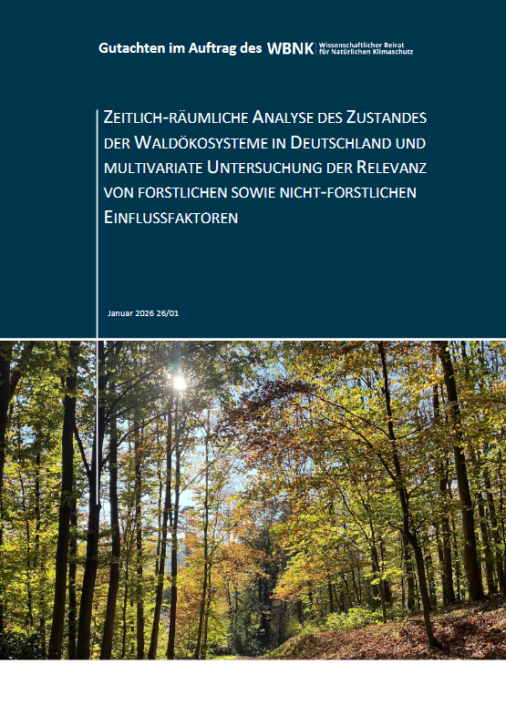 Zeitlich-Räumliche Analyse des Zustandes der Waldökosysteme in Deutschland und multivariate Untersuchung der Relevanz von forstlichen sowie nicht-forstlichen Einflussfaktoren